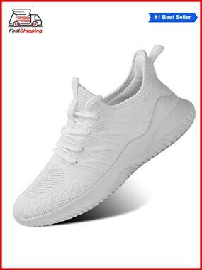 ✨ Women's Lightweight Slip On Walking Running Sneakers Memory Foam Tennis Shoes
